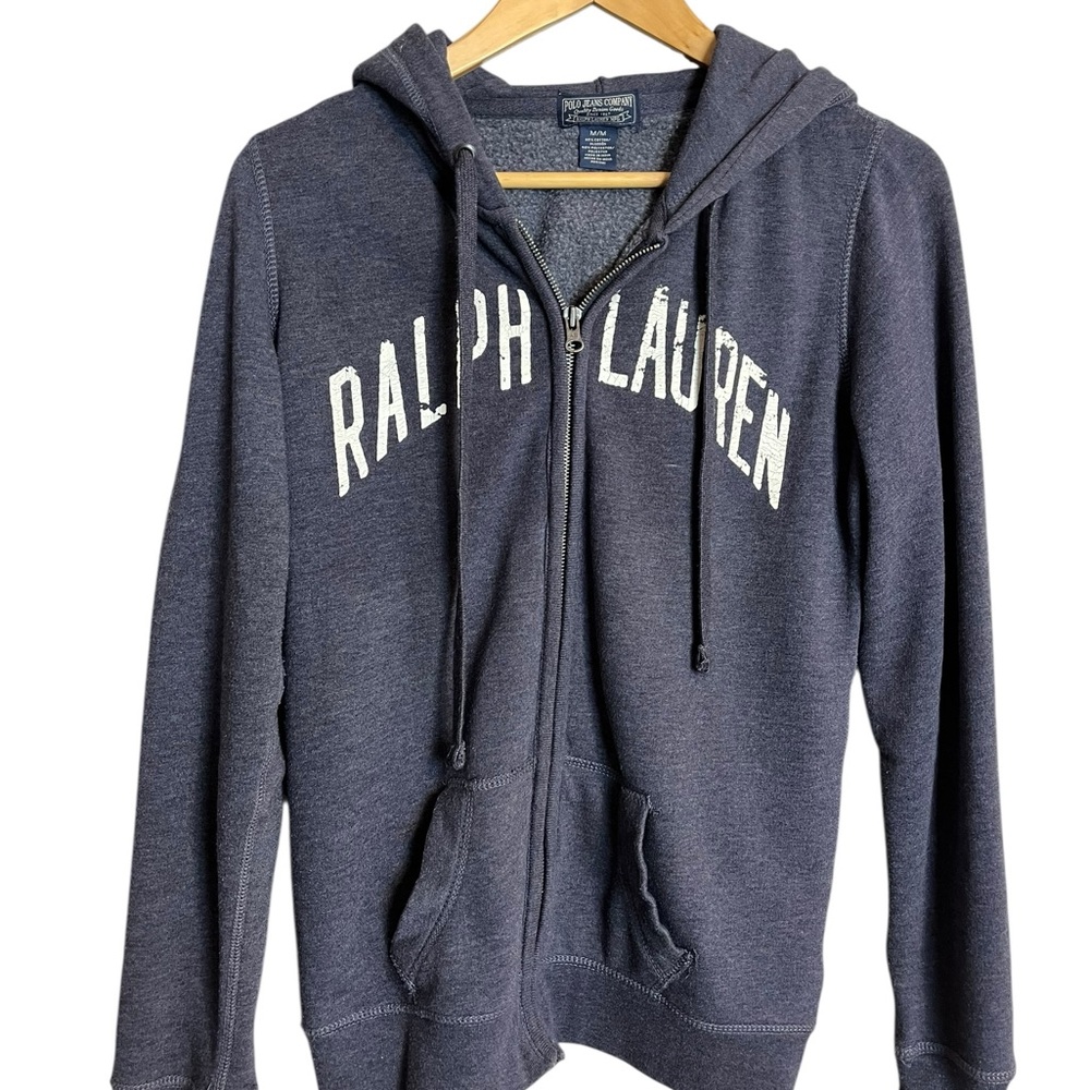 Polo Ralph Lauren Zip Up Hoodie Size M - Picture 2 of 6